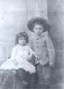 J.D. Rusca and his sister Stella Marie Rusca, Circa 1888